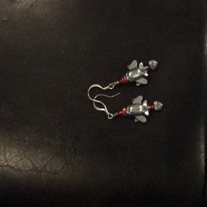Airplane earrings